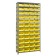 Yellow Plastic Shelf Bin Steel Shelving Unit