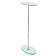 Adjustable Oval Glass Pedestal