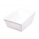 CrateBox Tilt Big White Unihook Plastic Bin