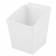 PopBox Cube White Plastic Bin