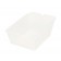 PopBox Tilt Big Clear Plastic Bin