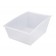 PopBox Tilt Big Clear Plastic Bin with Unihook