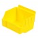 Slatwall Plastic Bins Yellow