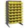 Plastic Storage Bin Sloped Shelving Pick Rack Yellow