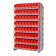 Double Sided Pick Rack with Red Bins
