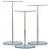 Adjustable Oval Glass Pedestal Cluster