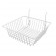 Gridwall Small Baskets White Semigloss