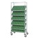 Plastic Storage Bin Wire Shelving Units