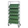 Plastic Storage Bin Wire Shelving Units