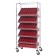 Plastic Storage Drawer Wire Shelving Units