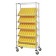 Plastic Storage Drawer Wire Shelving Units