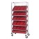 Plastic Storage Drawer Wire Shelving Units