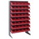 Single Sided Pick Rack with Bins - Red