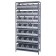 Gray Storage Bin Steel Shelving Systems