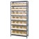 Ivory Storage Bin Steel Shelving Systems