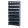 Black Storage Bin Steel Shelving Systems