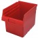 Plastic Shelf Bin QSB807 Red