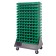 Plastic Storage Bins Louvered Panel Rack Systems Green