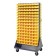 Plastic Storage Bins Louvered Panel Rack Systems Yellow