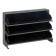 Sloped Bench Rack with Black Bins