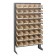 Single Sided Pick Rack with Bins - Ivory