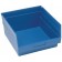 Blue Plastic Shelf Bin