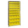 Yellow Plastic Storage Bin Steel Shelving Systems