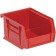 Plastic Storage Bins QUS210 Red