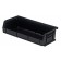 Black Plastic Storage Bins