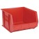 Plastic Storage Bin QUS270 Red