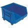 Mobile Plastic Storage Bins QUS275MOB Blue