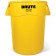 44-Gallon Brute Utility Container Yellow
