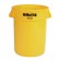 44-Gallon Brute Container Yellow