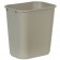 28-1/8-Quart Deskside Wastebasket Beige