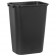 41-1/4-Quart Large Wastebasket Black