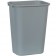 41-1/4-Quart Large Wastebasket Gray
