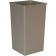 50-Galllon Untouchable Square Container Beige