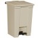 Beige Medical Waste Step-On Container