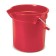 10-Quart Round Bucket Red