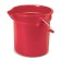 10-Quart Round Bucket Red