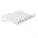 Slatwall Sloping Shelf White