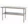 Stainless Steel Tables with Undershelf
