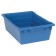 Plastic Cross Stack Tubs Blue