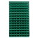 Wall Mount Panel with Plastic Bins - Green