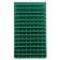 Wall Mount Panel with Plastic Bins - Green