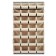 Wall Mount Panel with Storage Bins - Ivory