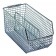 Wire Mesh Stack & Hang Bin shown with Optional Dividers