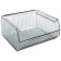 Wire Mesh Stack & Hang Bin shown with Optional Hangers