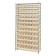 Wire Shelving with Plastic Bins - Ivory