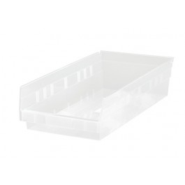 Clear Classroom Organization Bins QSB104CL